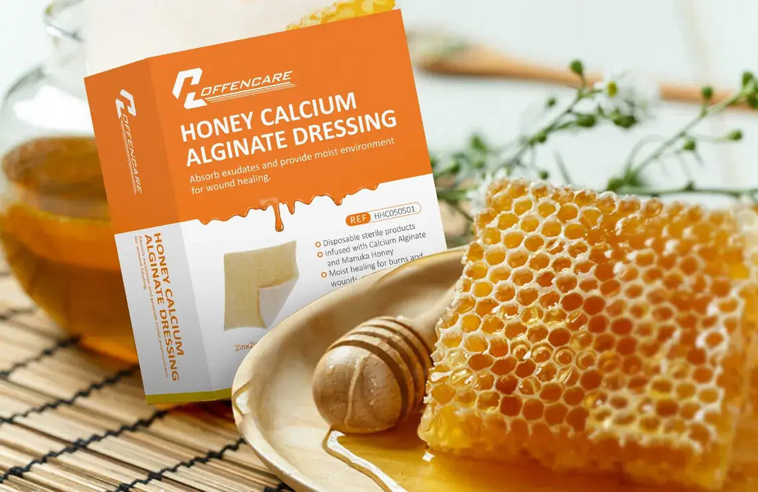 Honey Calcium Alginate Dressing - Great Natural Wound Care For Mild Burns